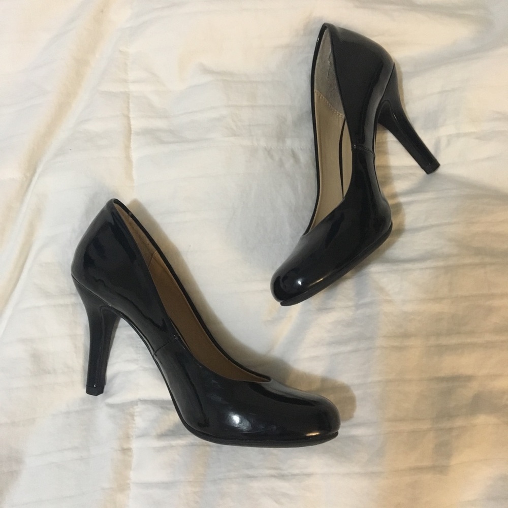 black heels
